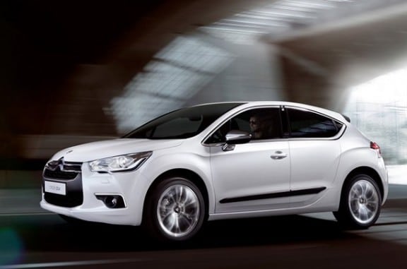 Citroen-DS4-photo la citroen ds4 a toute vitesse