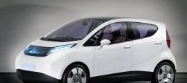 Voiture électrique bluecar