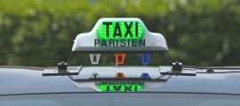 nouvelle borne lumineuse à led des taxis pour 2010