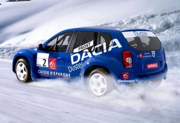 dacia-duster-trophee-andros 2010 voiture alain prost dacia duster trophee andros 2010 voiture alain prost 576x393 Alain Prost toujours aux commandes du Duster pour le Trophée Andros 2010