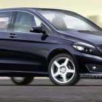 Des moteurs Renault bientôt sous le capot des Mercedes La Mercedes Classe B 2011 (photoshop) avec des moteurs Renault