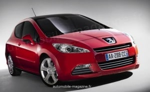 peugeot 308 restylee 2011 photoshop