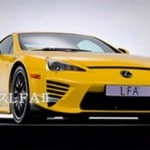 Lexus ajouterai des barrettes horizontales aux entrées d'air pour la LFA restylée ?
