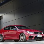 Mercedes C63 AMG Black Series a arret 150x150 Mercedes C63 AMG coupé : un V8 de 6.2 l de 517 ch
