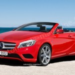 la mercedes classe a cabriolet