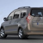 Le Dacia Popster vu de l'arrière