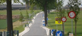 photo de la route de la honte en Belgique