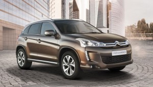le 4x4 citroen c4 aircross en vue 3/4 avant