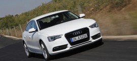 l'Audi A5 2011 en vue 3/4 avant