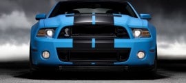 le nouvel avant de la shelby gt500 2012
