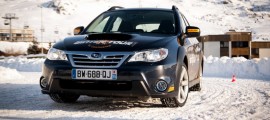 le test de l'impreza 2.0d diesel
