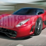 F70 : une Ferrari V12 couplée à un moteur électrique la ferrari f70 2012 en vue 3/4 avant