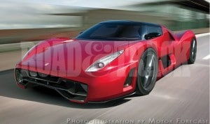 la ferrari f70 2012 en vue 3/4 avant