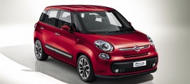 la fiat 500l 2012 vue de l'avant