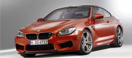 la nouvelle bmw m6 vue de l'avant