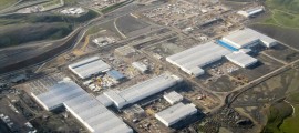 la nouvelle usine renault à tanger au maroc vue du ciel