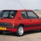 l'arriere restyle de la 205 gti