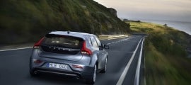 l'arriere de la v40
