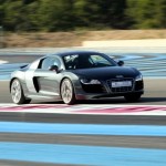 l'audi r8 v10 sur le circuit du castellet
