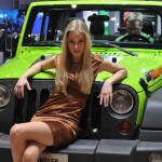 la plus belles hotesse est chez jeep