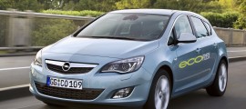 l'opel astra eco flex vue de l'avant