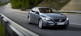 l'avant de la volvo v40 2012