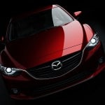 la mazda 6 2012 vue de l'avant