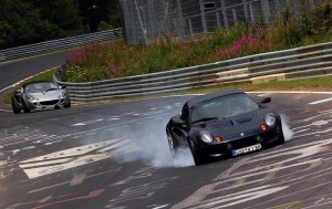 le freinage très appuyé sur une lotus