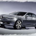 la future renault altica en vue 3/4 avant
