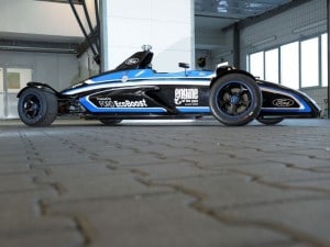 la formule ford vue de profil