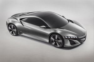 la honda nsx en concept-car