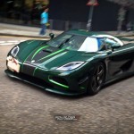 la koenigsegg agera s en vue 3/4 avant