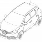 le renault captur vu de l'avant