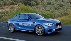 la future bmw m2 2015 en vue 3/4 avant