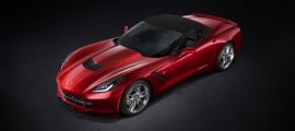 la nouvelle corvette decapotable