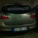 dep 31 renault megane 3 beige champagne CG 866 AV police de toulouse