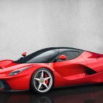 la laferrari v12 2013 en vue 3/4 avant