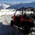 le polaris rzr vue de l'arriere