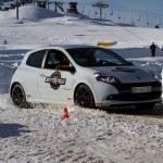 la renault clio rs iii sur le circuit andros