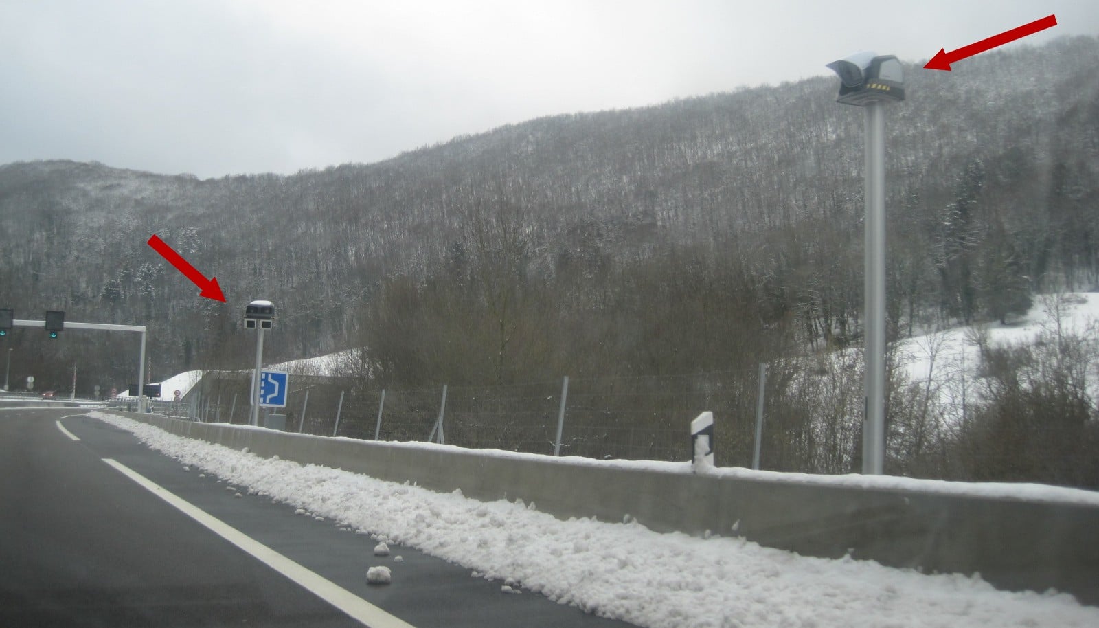 Tous les radars tronçons en service par département