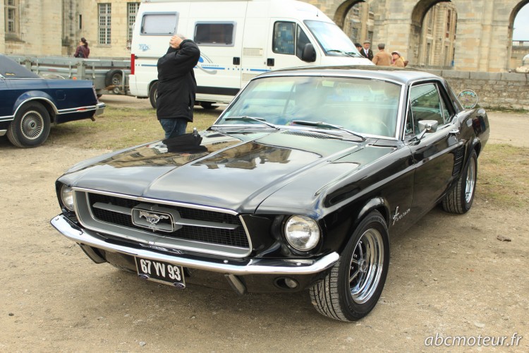 Ford Mustang Traversee Paris hivernale 2015