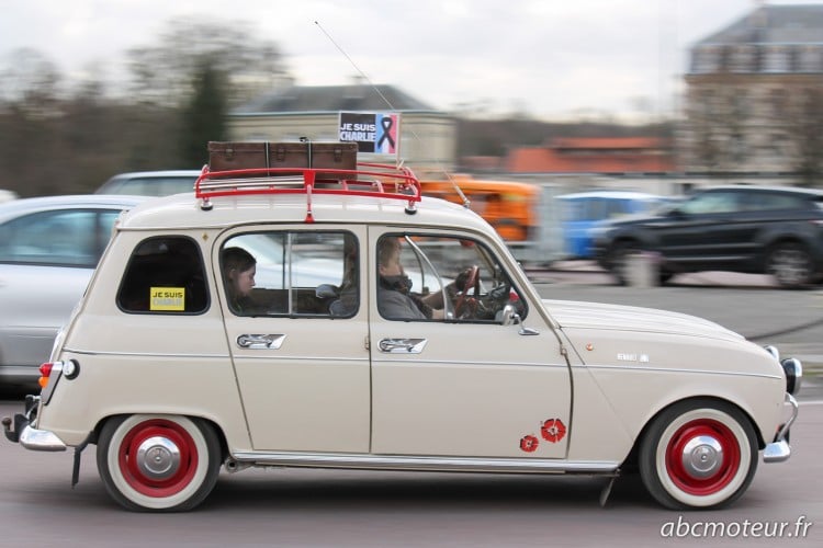 Renault 4 Traversee Paris hivernale 2015