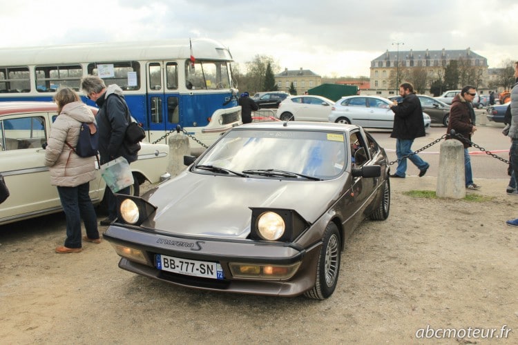 Talbot Matra Murena S Traversee Paris hivernale 2015