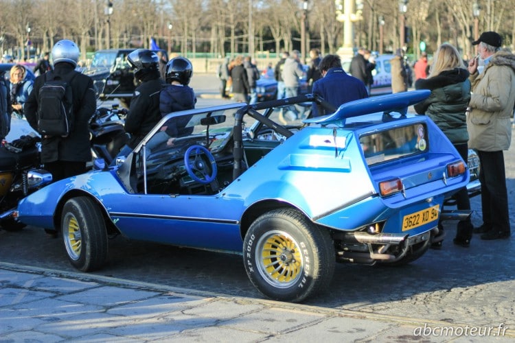 buggy Traversee Paris hivernale 2015
