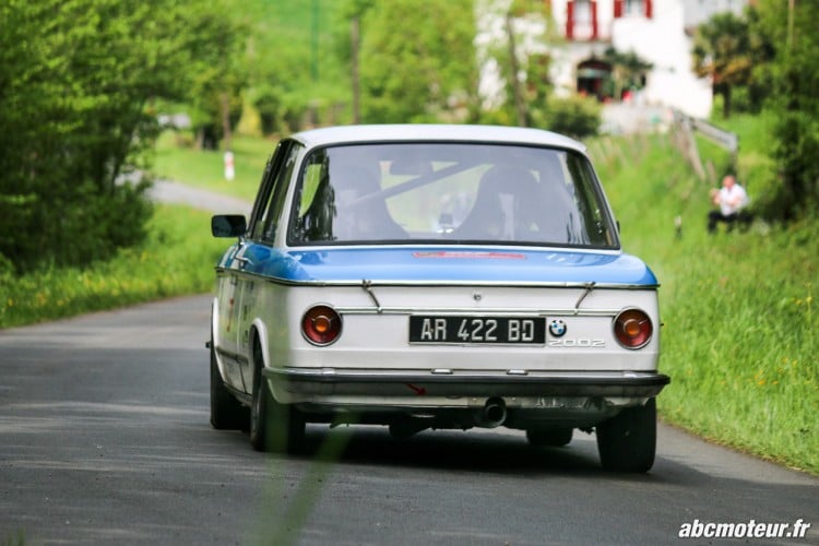 arriere BMW 2002 ti 1971 speciale Tour Auto 2015