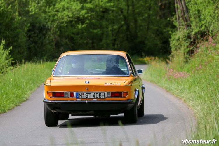 arriere BMW 3-0 l CSL 1972 speciale Tour Auto 2015