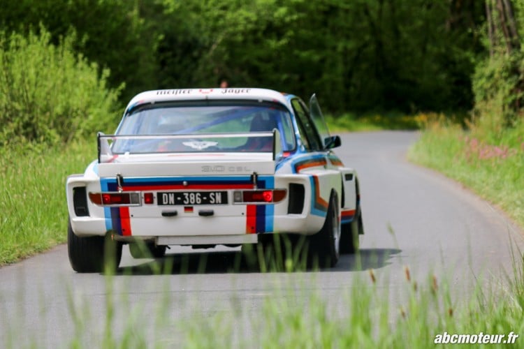 arriere BMW 3-0 l CSL 1973 speciale Tour Auto 2015