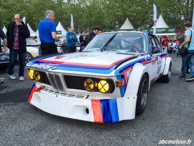 avant BMW 3-0 l CSL 1973 Tour Auto 2015