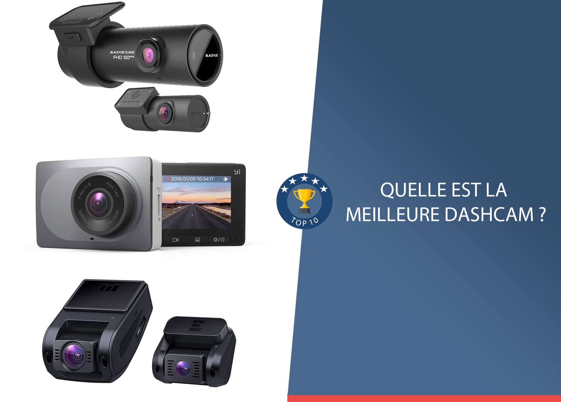 Dashcam quelle est la meilleure caméra embarquée de voiture