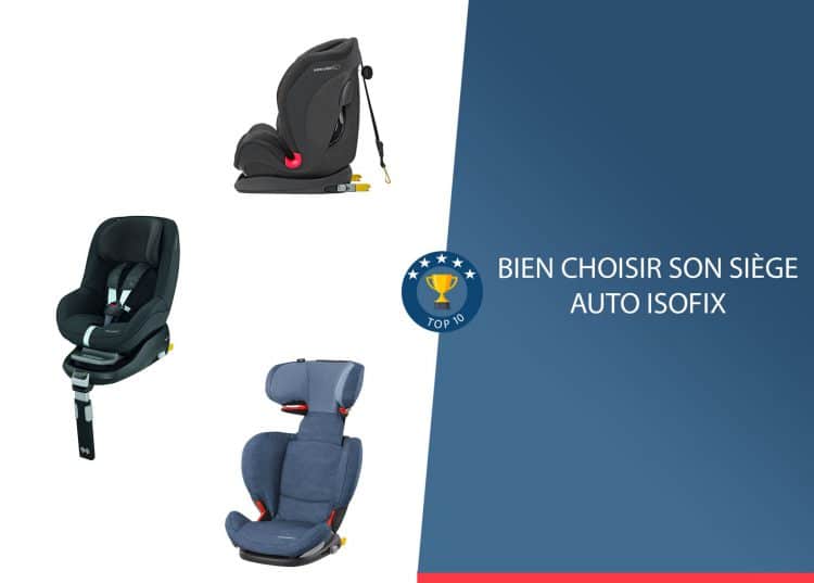 siege auto isofix top tether
